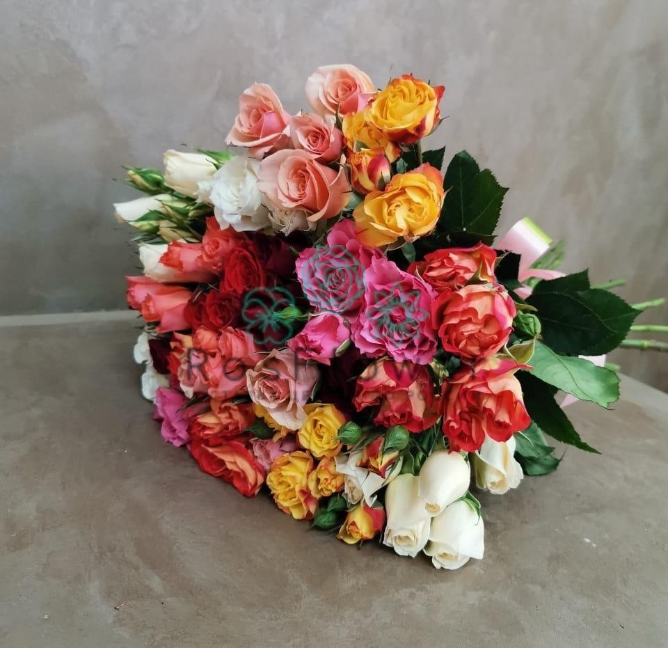 Букет цветов из: Розы в Спасске Пензенской области