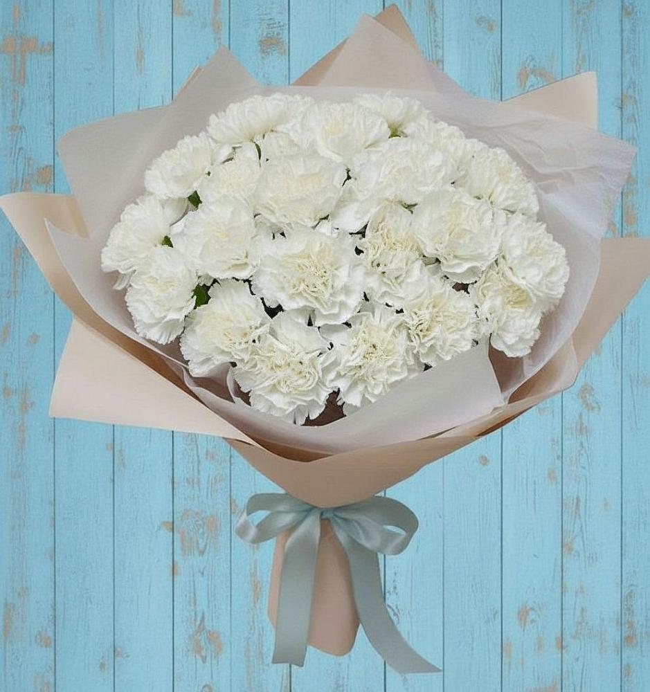 Букет цветов из: Гвоздики в Спасске Пензенской области