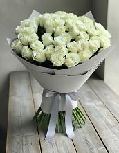 Букет 35 Белых роз в Спасске Пензенской области