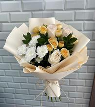 Букет цветов из:  Розы и Хризантемы #REPLACE_PRED# Спасске Пензенской области