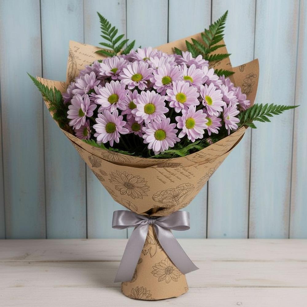 Букет цветов из: Хризантемы в Спасске Пензенской области