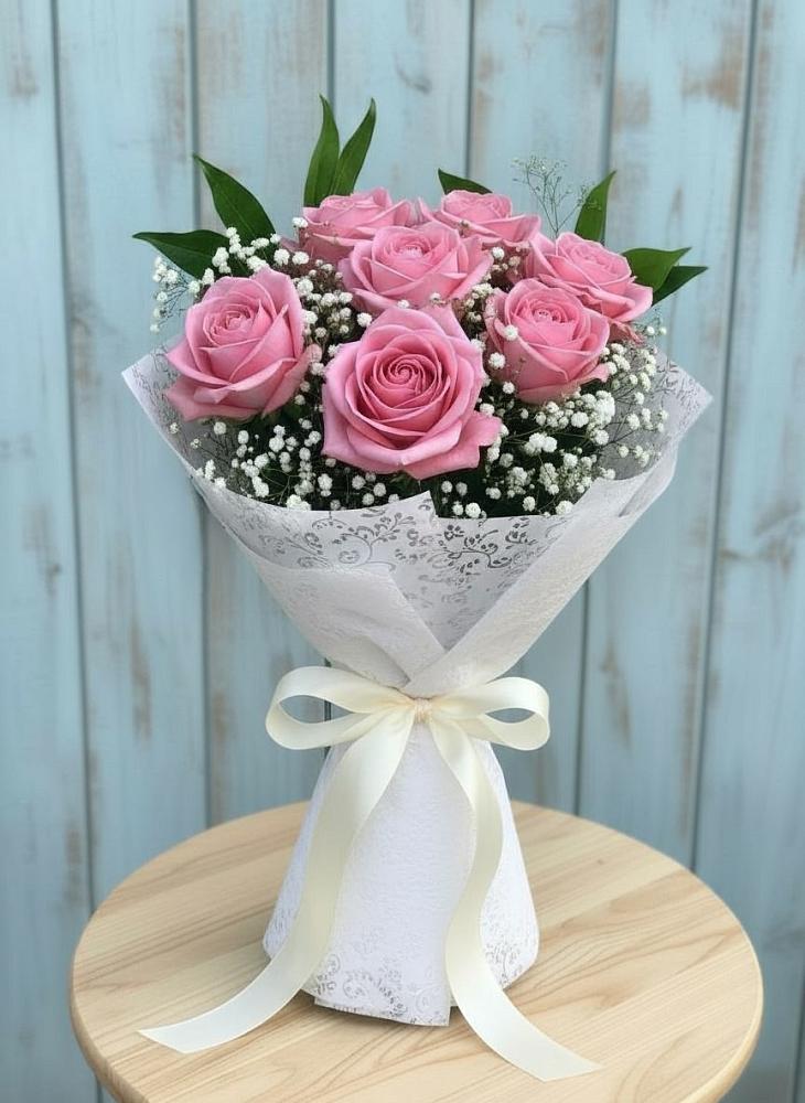 Букет цветов из: Розы в Спасске Пензенской области