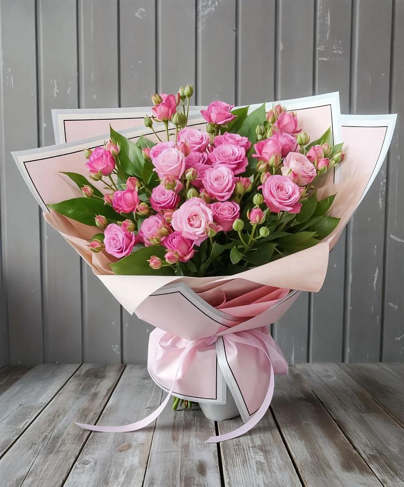 Букет Розовый кустик в Спасске Пензенской области