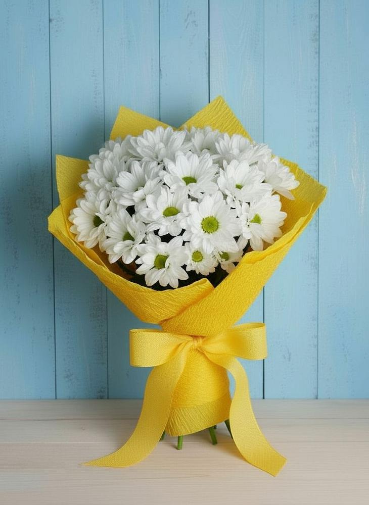 Букет цветов из: Хризантемы в Спасске Пензенской области