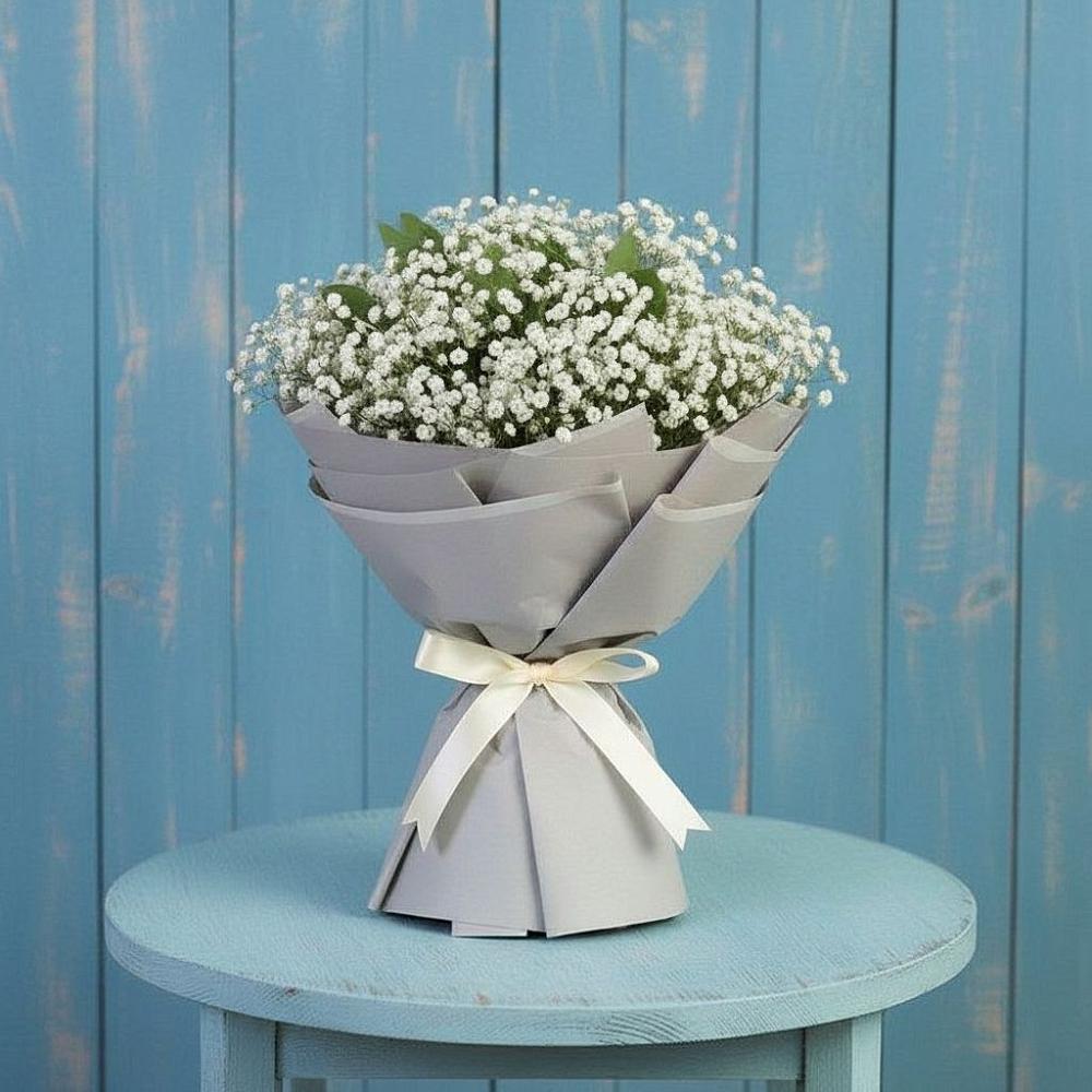 Букет цветов из: Гипсофила в Спасске Пензенской области