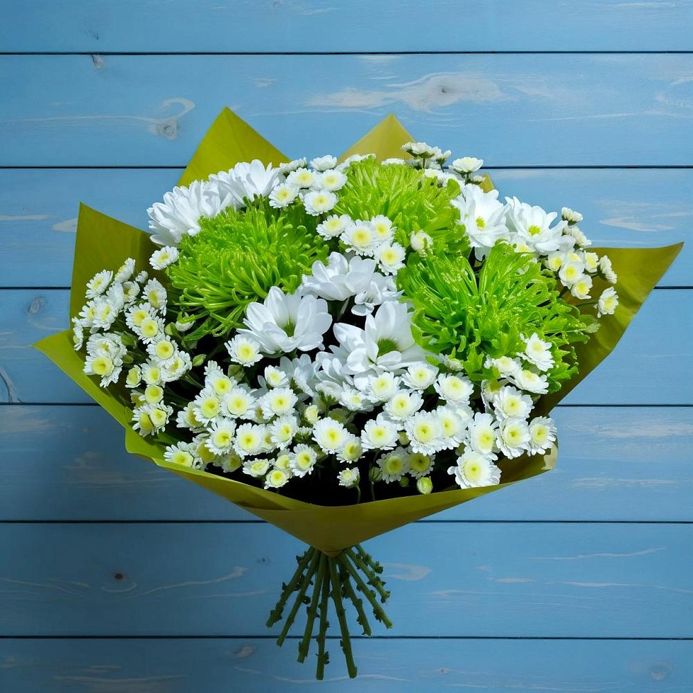 Букет цветов из: Хризантемы в Спасске Пензенской области
