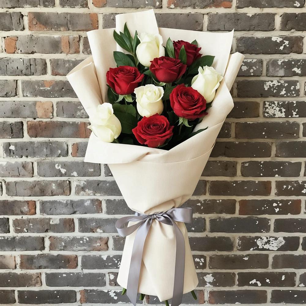 Букет цветов из: Розы в Спасске Пензенской области