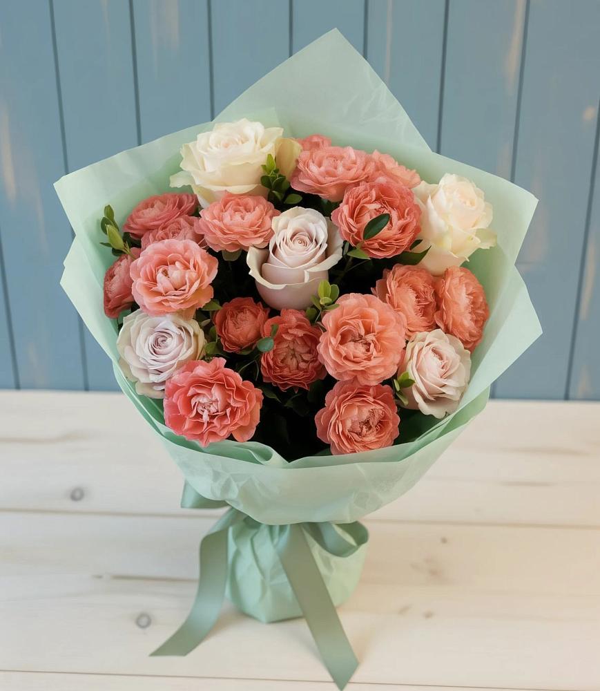 Букет цветов из: Розы в Спасске Пензенской области