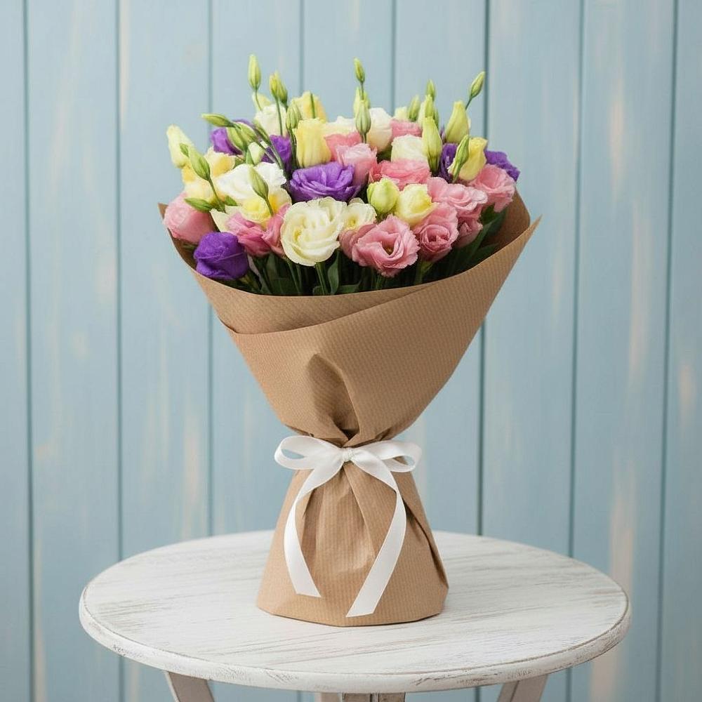 Букет цветов из: Лизиантусы в Спасске Пензенской области