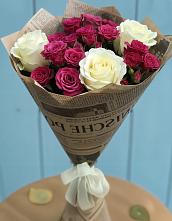 Букет цветов из:  Розы в Спасске Пензенской области