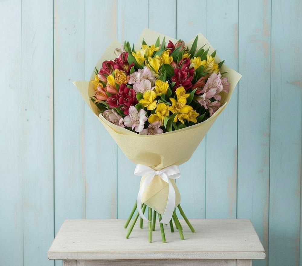 Букет цветов из: Альстромерии в Спасске Пензенской области