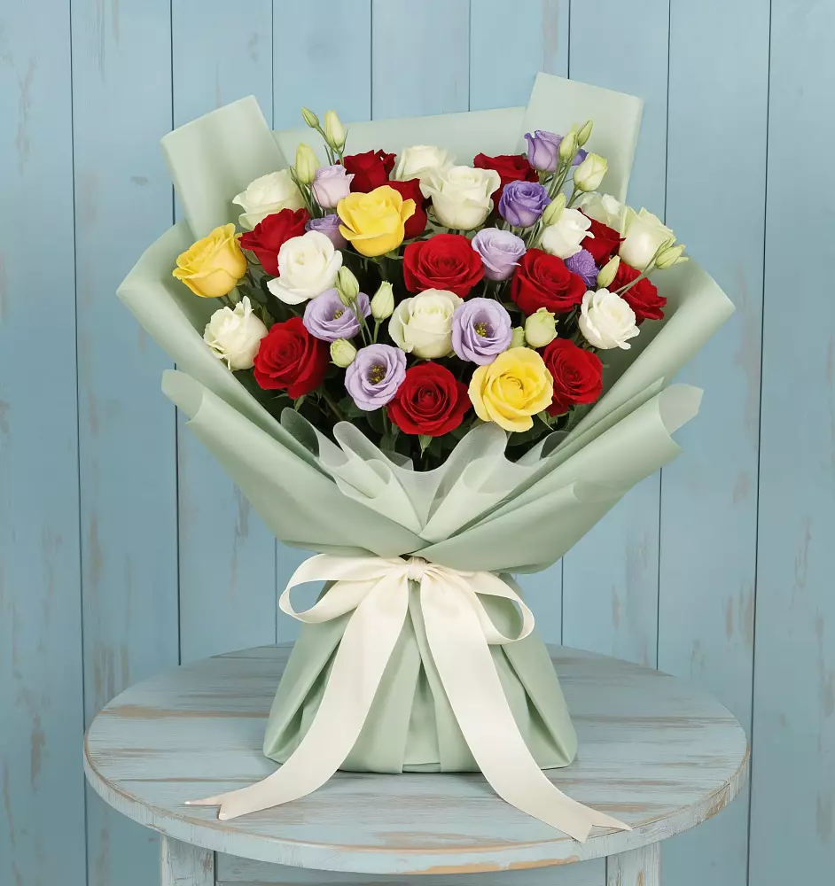 Букет цветов из: Розы в Спасске Пензенской области