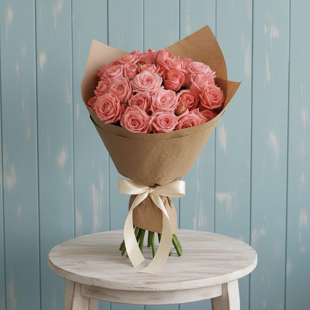 Букет цветов из: Розы в Спасске Пензенской области