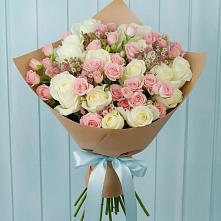 Букет цветов из:  Розы в Спасске Пензенской области